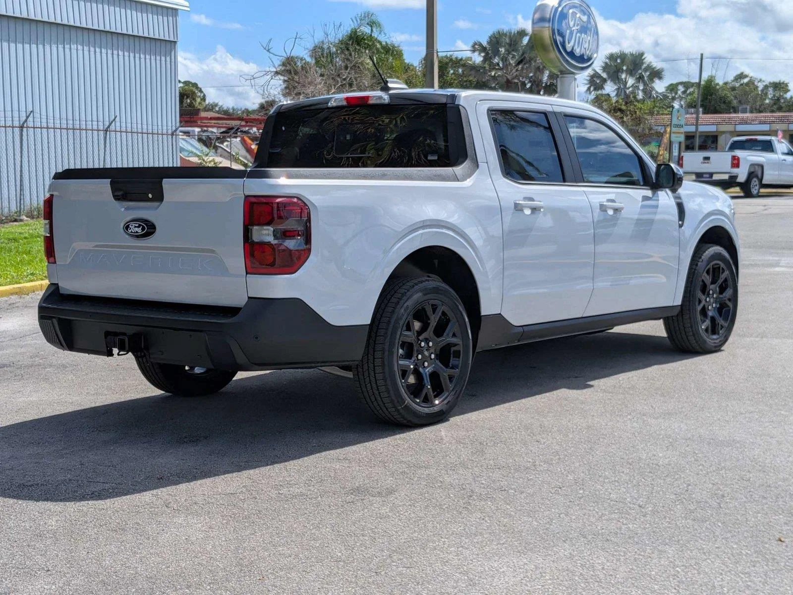 New 2026 Space White Metallic Ford Lariat® image 6