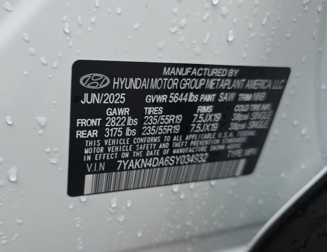 Certified Used 2025 White Hyundai SEL image 8