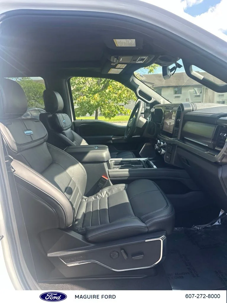 New 2026 Star White Metallic Tri-Coat Ford F-350® Platinum® image 12