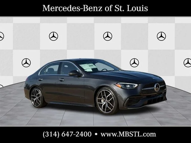 New 2026 Graphite Grey Metallic Mercedes-Benz C 300 image 1