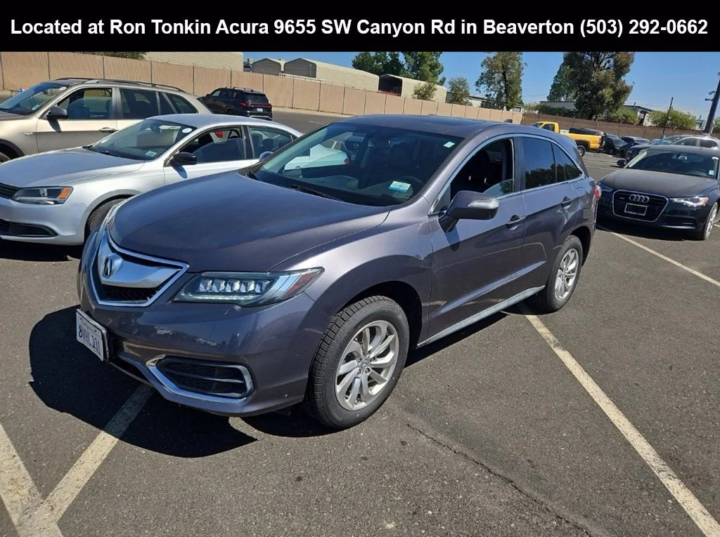 Used 2018 Modern Steel Metallic Acura RDX image 13