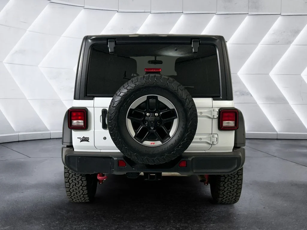 Used 2018 White Jeep Unlimited Rubicon image 5