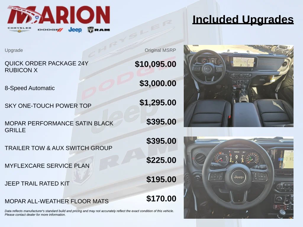 New 2027 White Jeep Rubicon X image 9