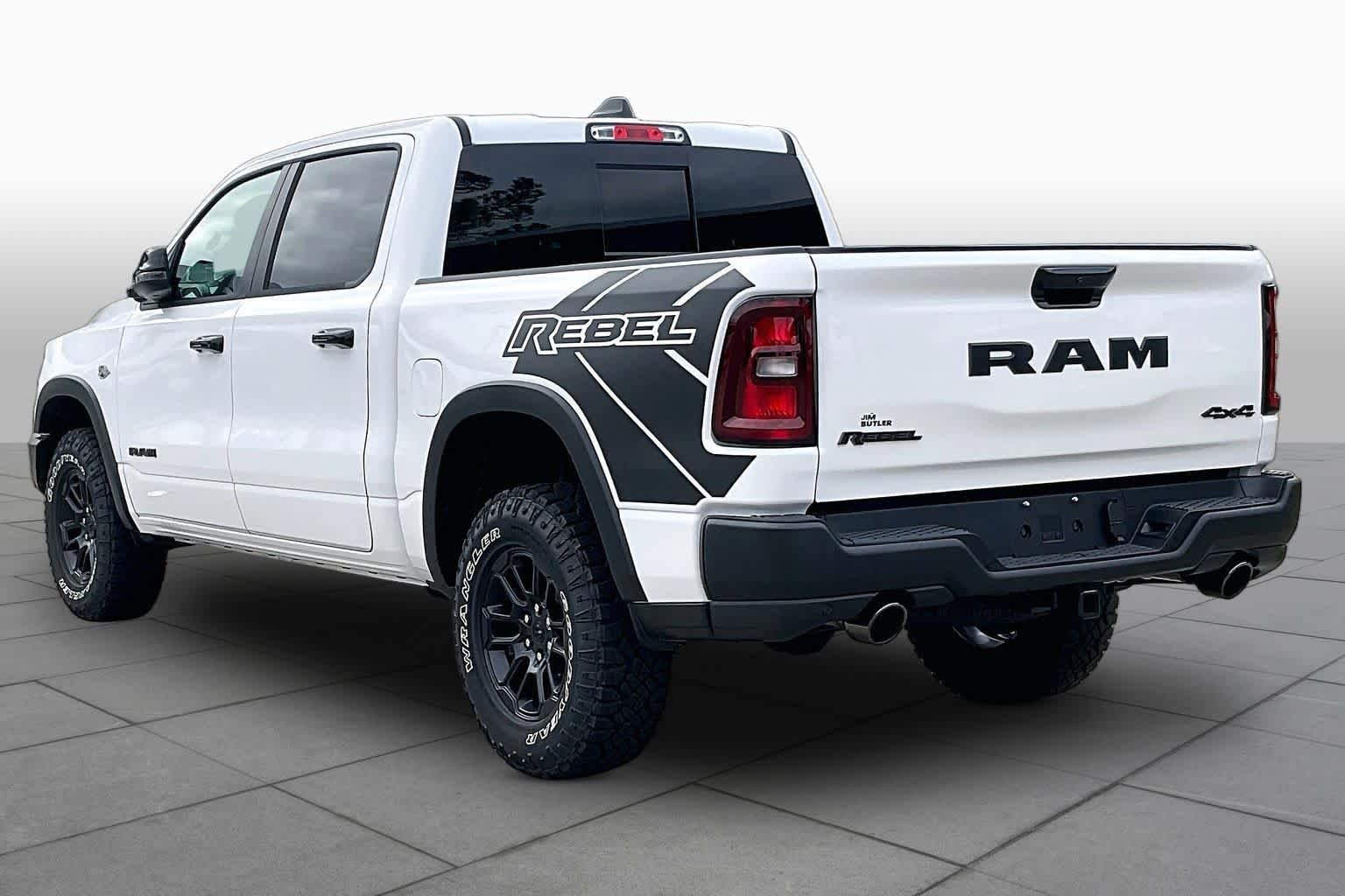 New 2026 Bright White Clear-Coat Exterior Paint RAM Rebel image 12