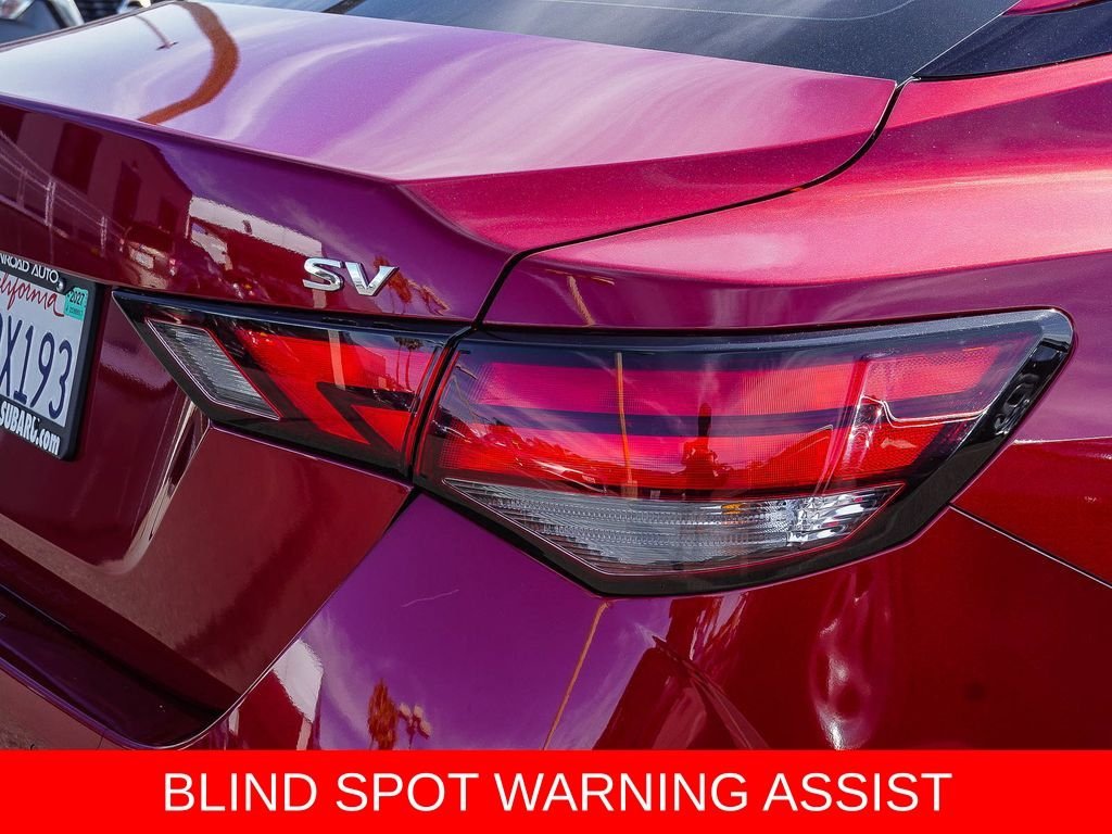Used 2021 Red Nissan SV image 7