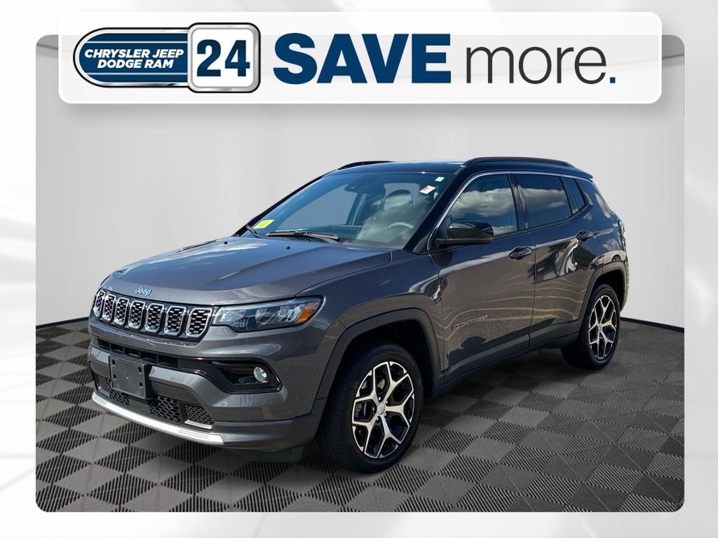 Used 2024 Gray Jeep Limited image 1
