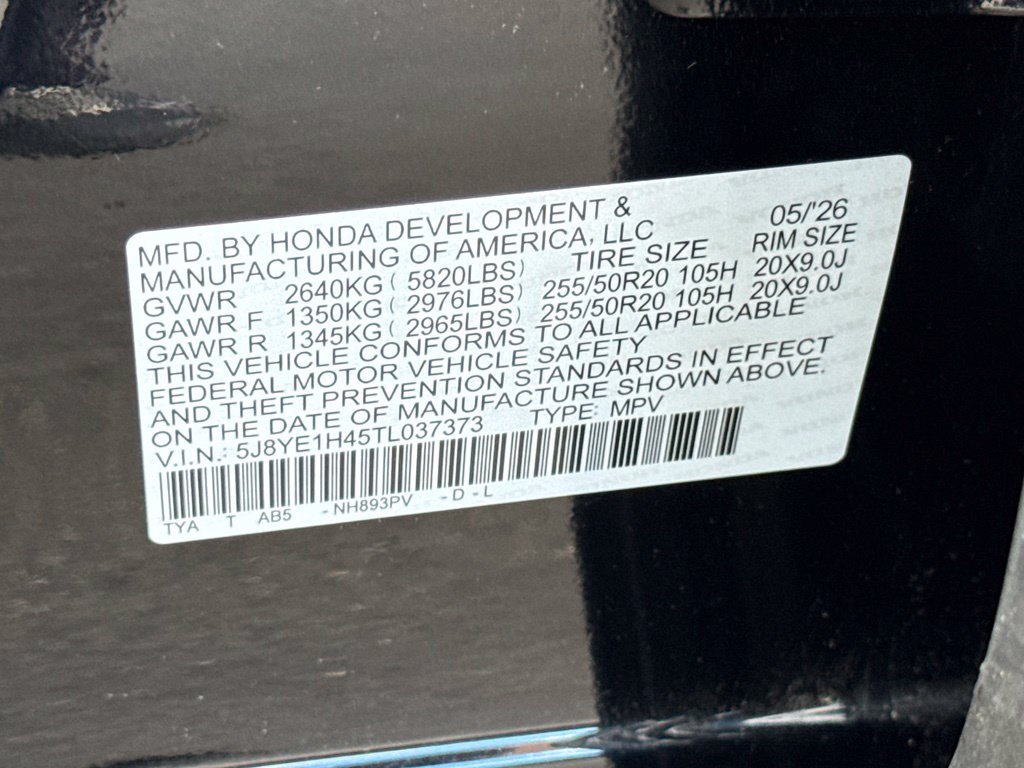 Used 2026 Majestic Black Pearl Acura Technology Package image 27