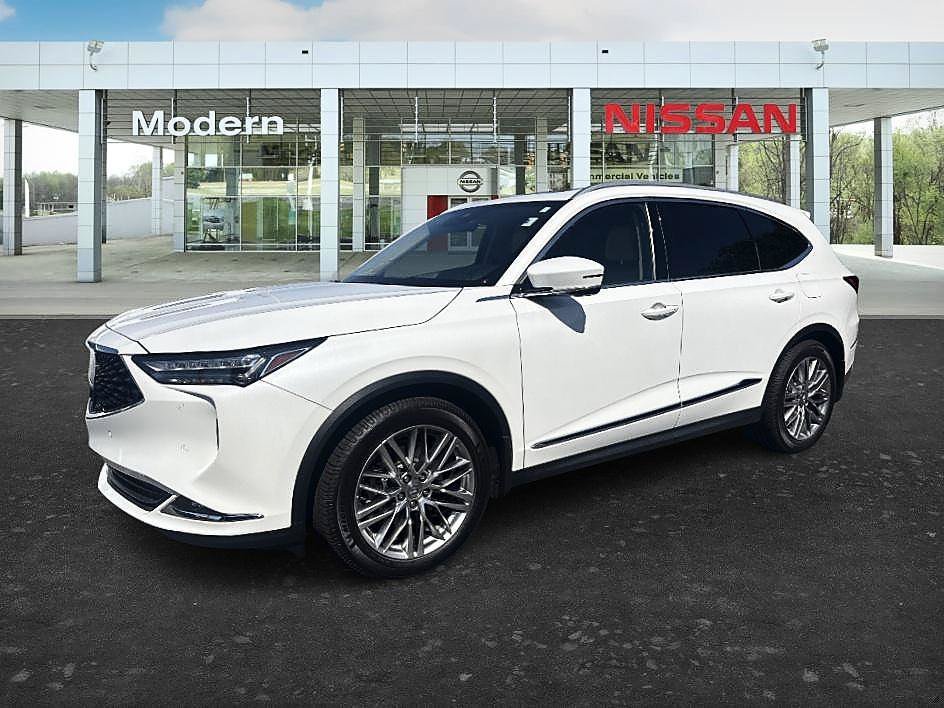 Used 2022 Platinum White Acura w/Advance Package image 1