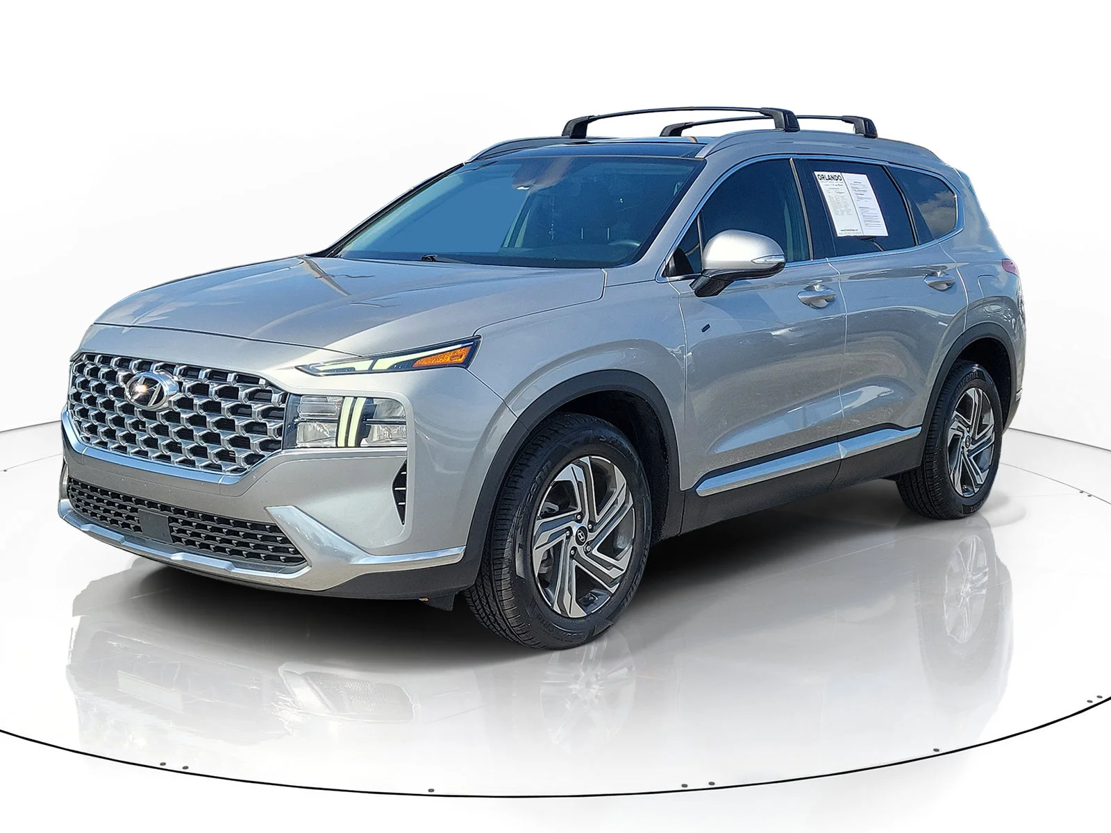Used 2021 Shimmering Silver Hyundai SEL image 3