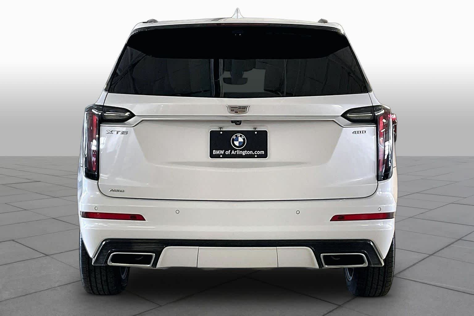 Used 2020 Crystal White Tricoat Cadillac AWD Sport image 4