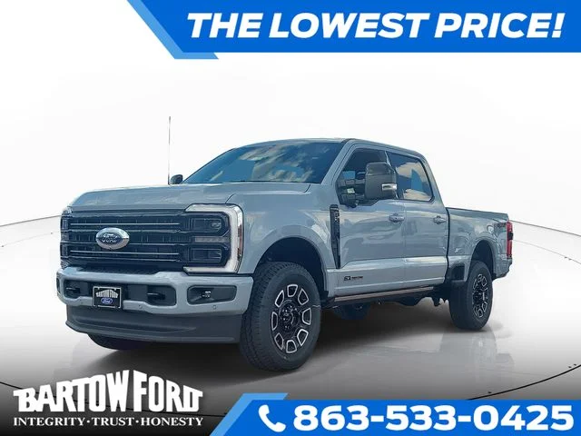 New 2026 Gray Metallic Ford Platinum image 1