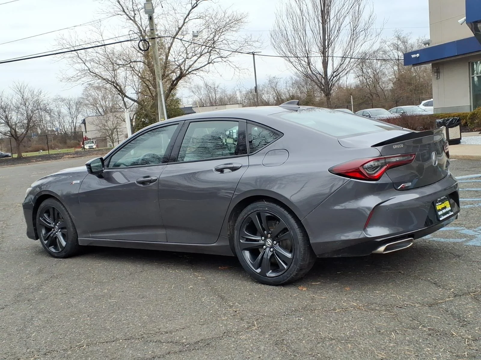 Used 2021 Modern Steel Metallic Acura A-Spec image 6