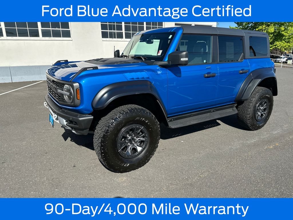 Used 2022 Blue Ford Raptor image 3