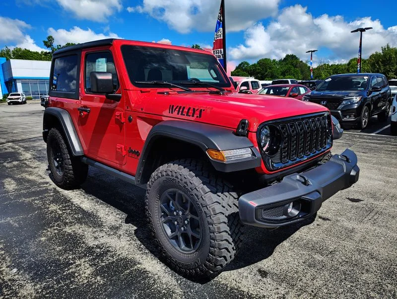 Used 2025 Red Jeep Willys image 3