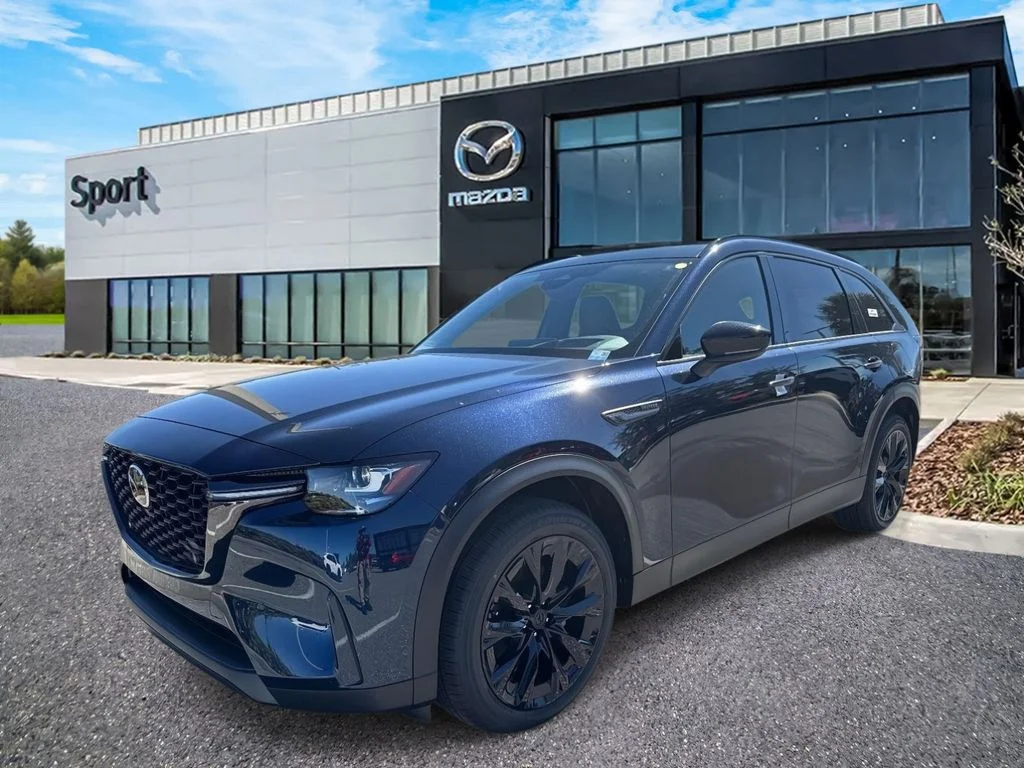New 2026 Deep Crystal Blue Mica Mazda 3.3 Turbo Premium Sport AWD image 9