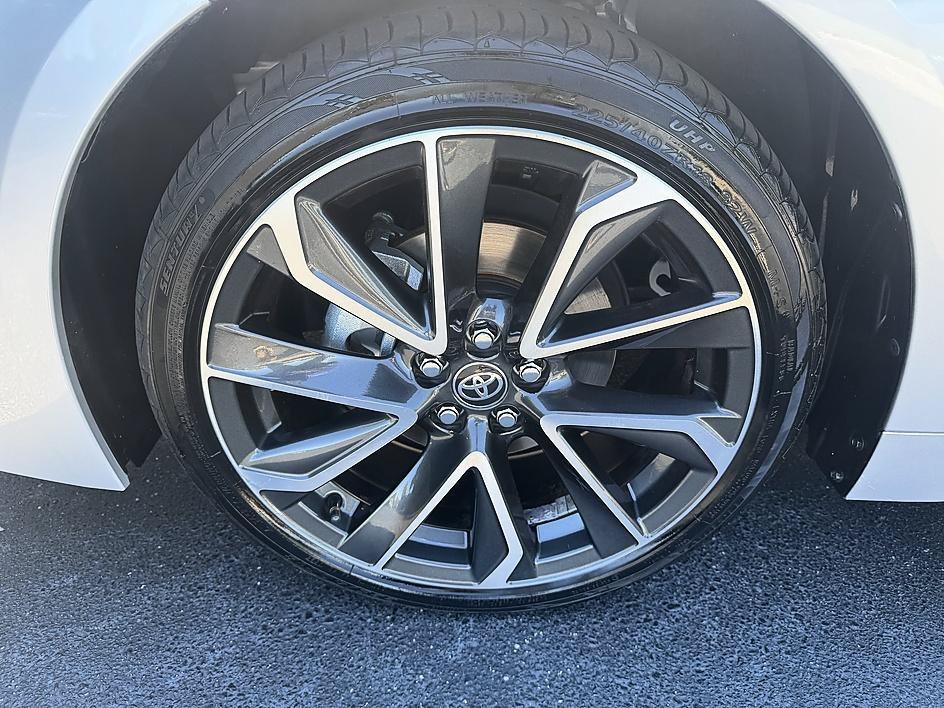 Used 2022 Classic Silver Metallic Toyota SE image 25