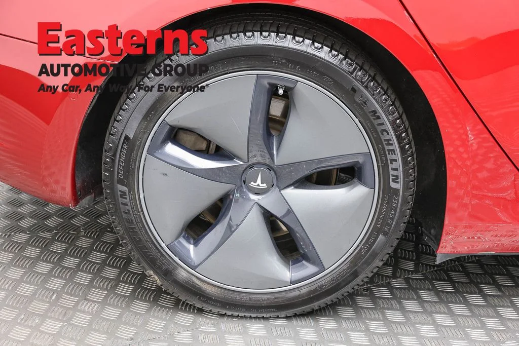 Used 2020 Red Tesla Standard image 24