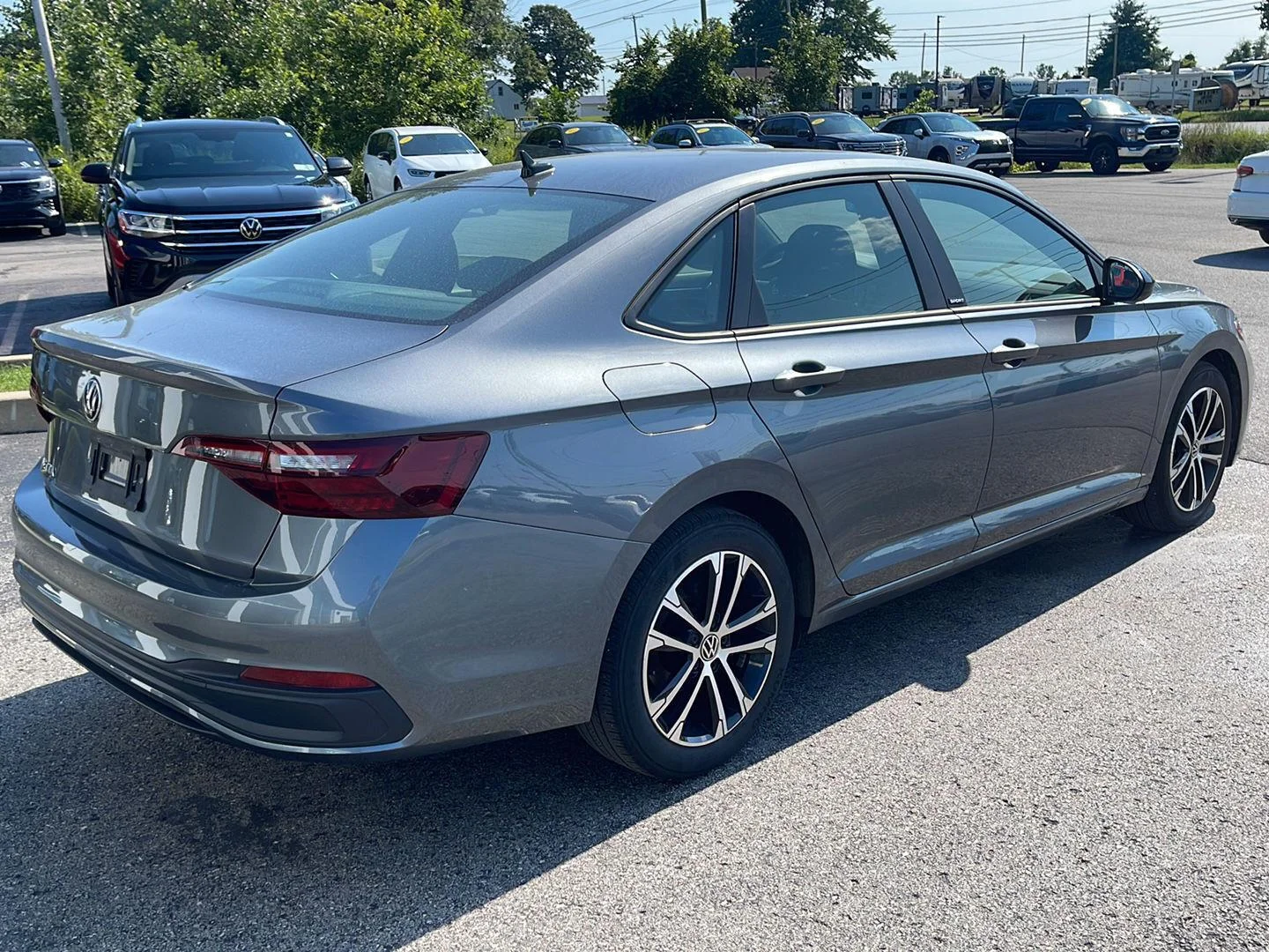 Certified Used 2024 Platinum Gray Metallic Volkswagen Sport image 6