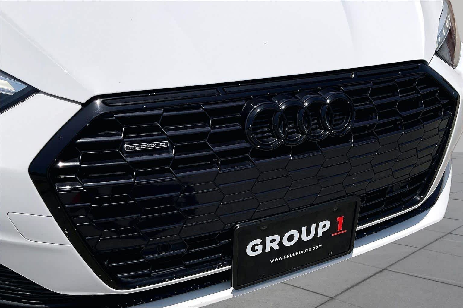 Used 2023 Glacier White Metallic Audi Premium image 30