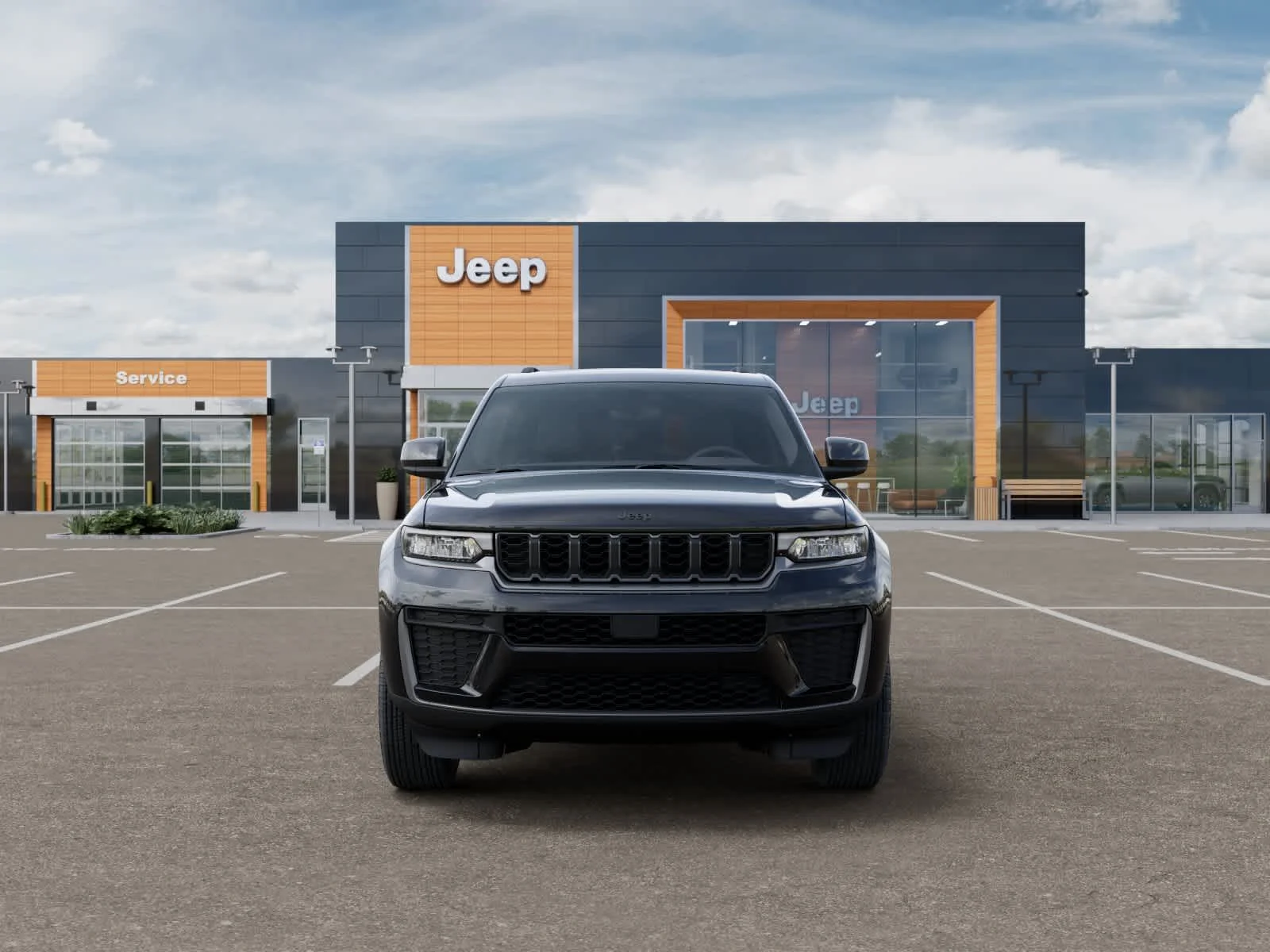 New 2026 Diamond Black Crystal Pearlcoat Jeep Laredo Altitude image 6