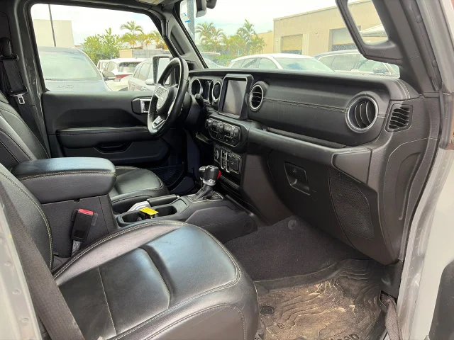 Used 2021 Gray Jeep Unlimited Sahara 4xe image 16