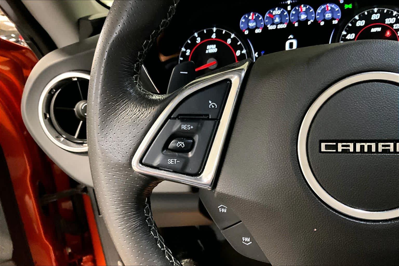 Used 2024 Vivid Orange Metallic Chevrolet 1SS image 24