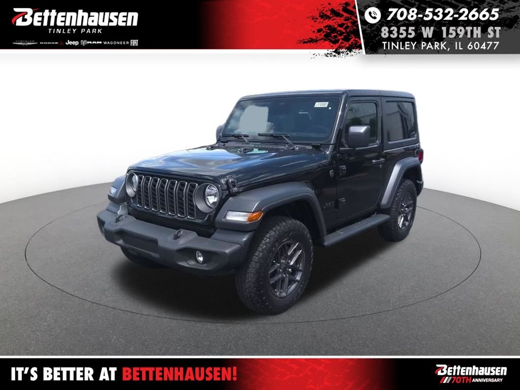 New 2026 Black Clear-Coat Exterior Paint Jeep Sport S image 1