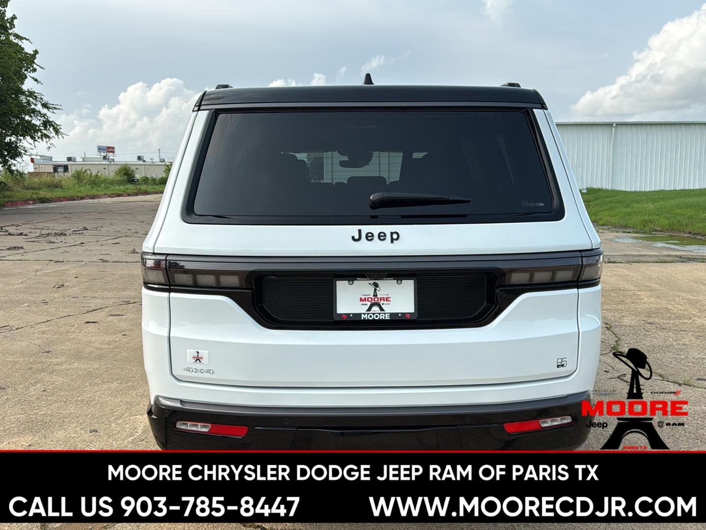 New 2026 Bright White Clear-Coat Exterior Paint Jeep 85th Anniversary image 6