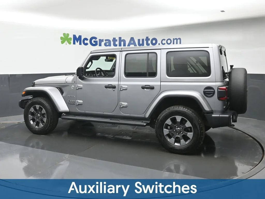 Used 2018 Silver Jeep Unlimited Sahara image 23