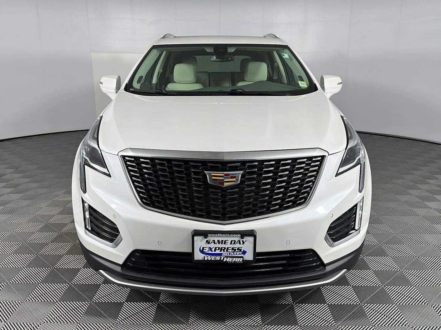Used 2023 Crystal White Tricoat Cadillac AWD Premium Luxury image 2