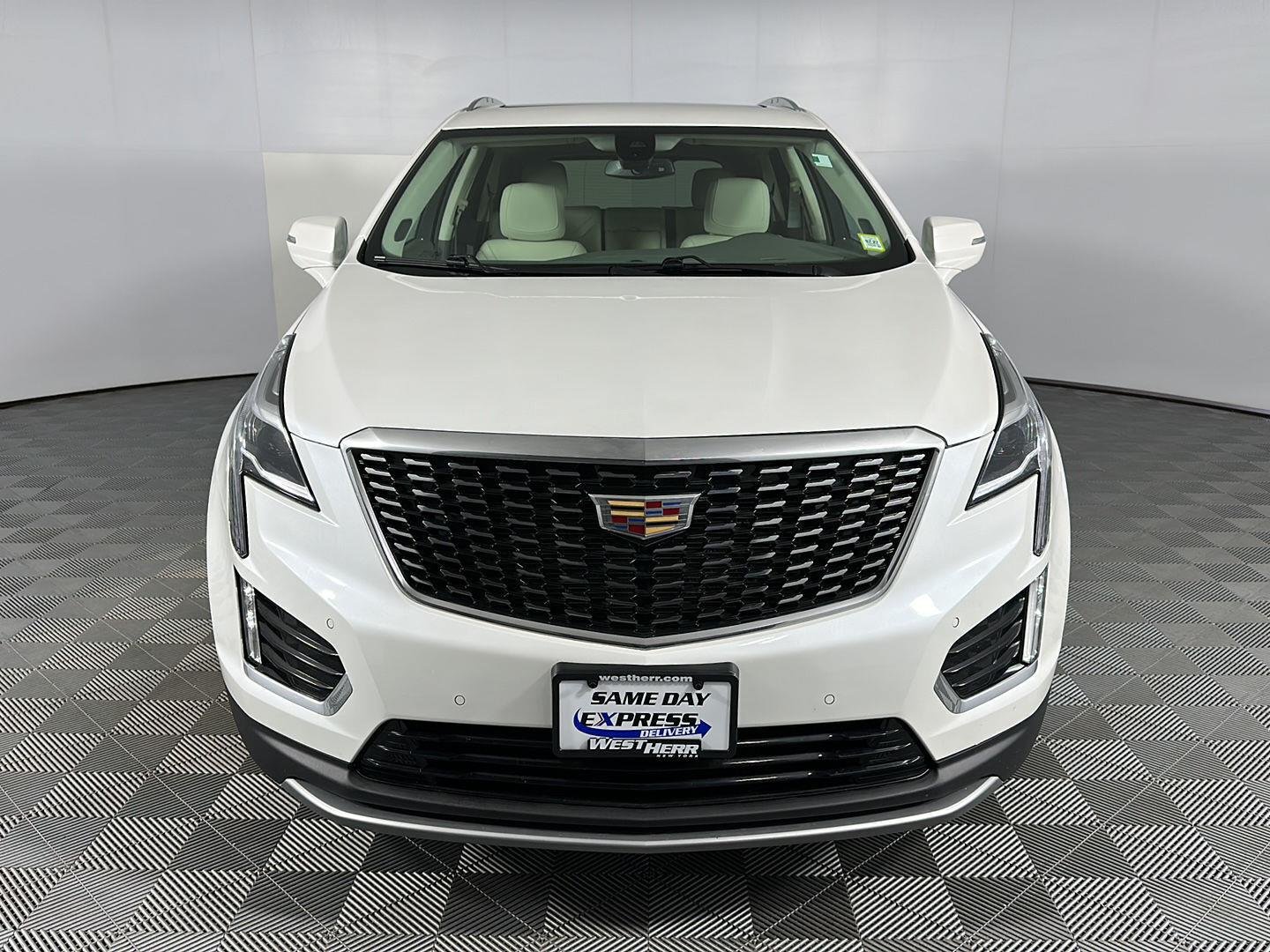 Used 2023 Crystal White Tricoat Cadillac AWD Premium Luxury image 2