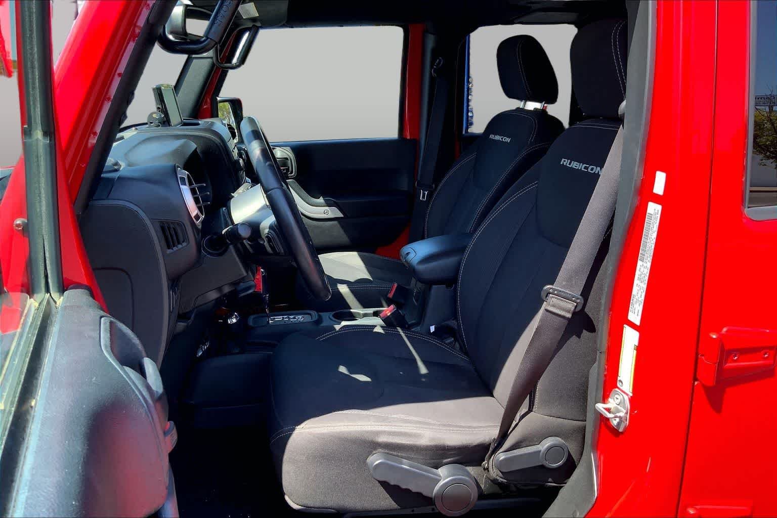 Used 2017 Firecracker Red Clearcoat Jeep Rubicon image 7