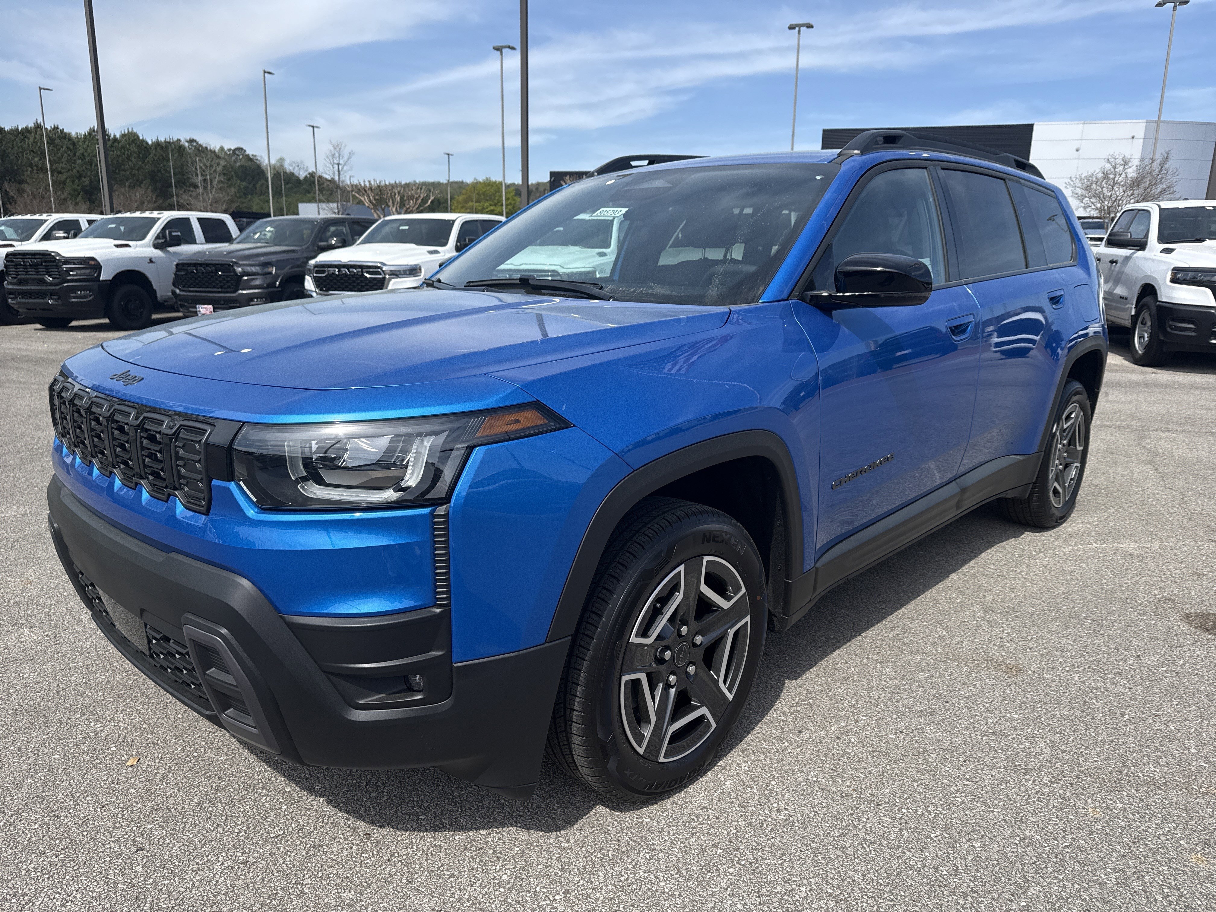 New 2026 Hydro Blue Pearlcoat Jeep Limited image 3
