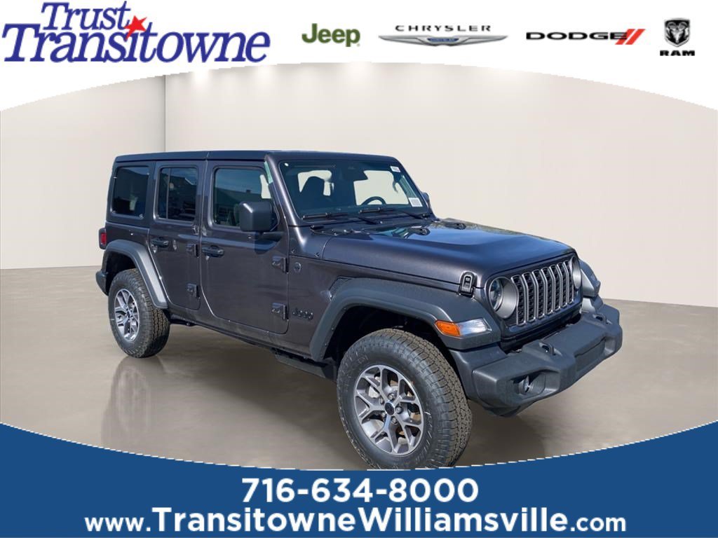 New 2026 Granite Crystal Metallic Clearcoat Jeep Sport S image 1
