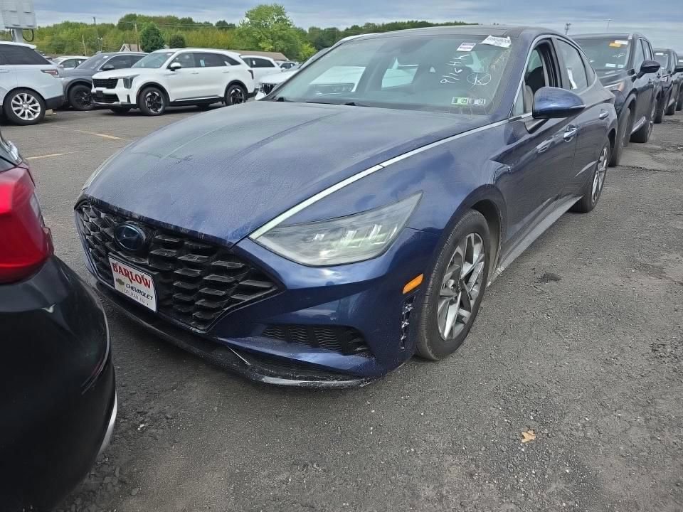 Used 2020 Blue Hyundai SEL image 2