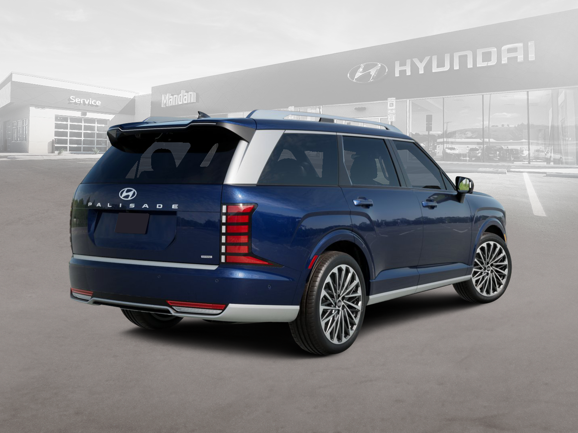 New 2027 Blue Hyundai Calligraphy AWD image 4