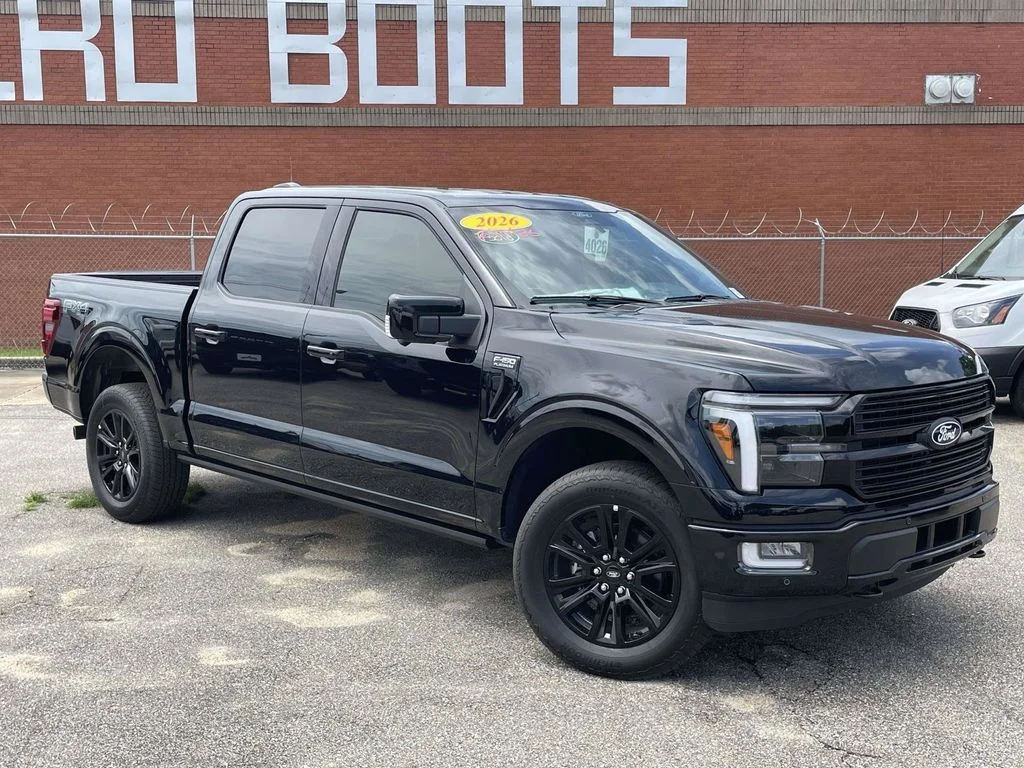 New 2026 Agate Black Metallic Ford Platinum® image 1
