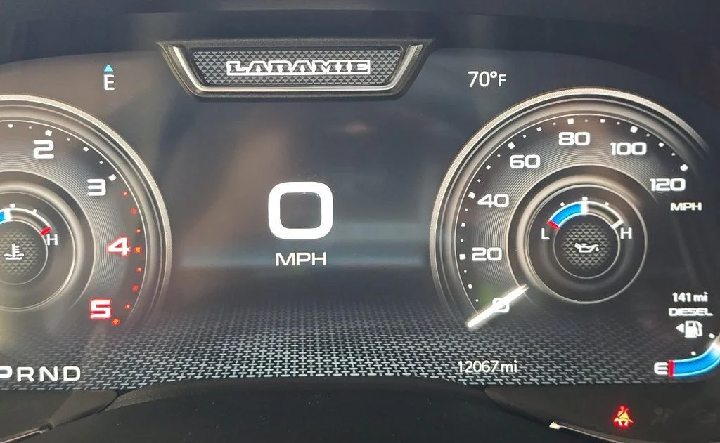 Used 2025 White Ram Laramie image 12