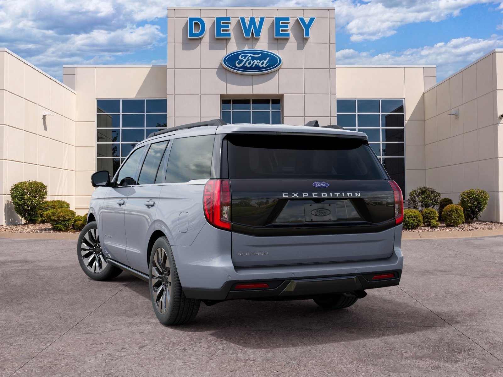 New 2027 Glacier Gray Metallic Tri-Coat Ford Platinum image 8