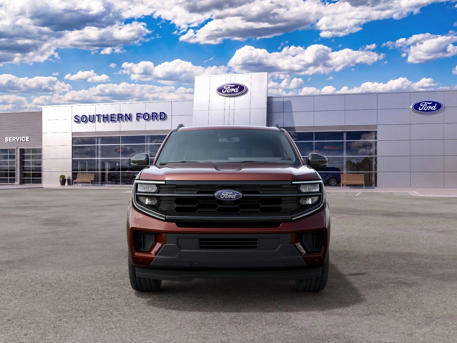 New 2027 Bronze Fire Metallic Tinted Clearcoat Ford Active image 27