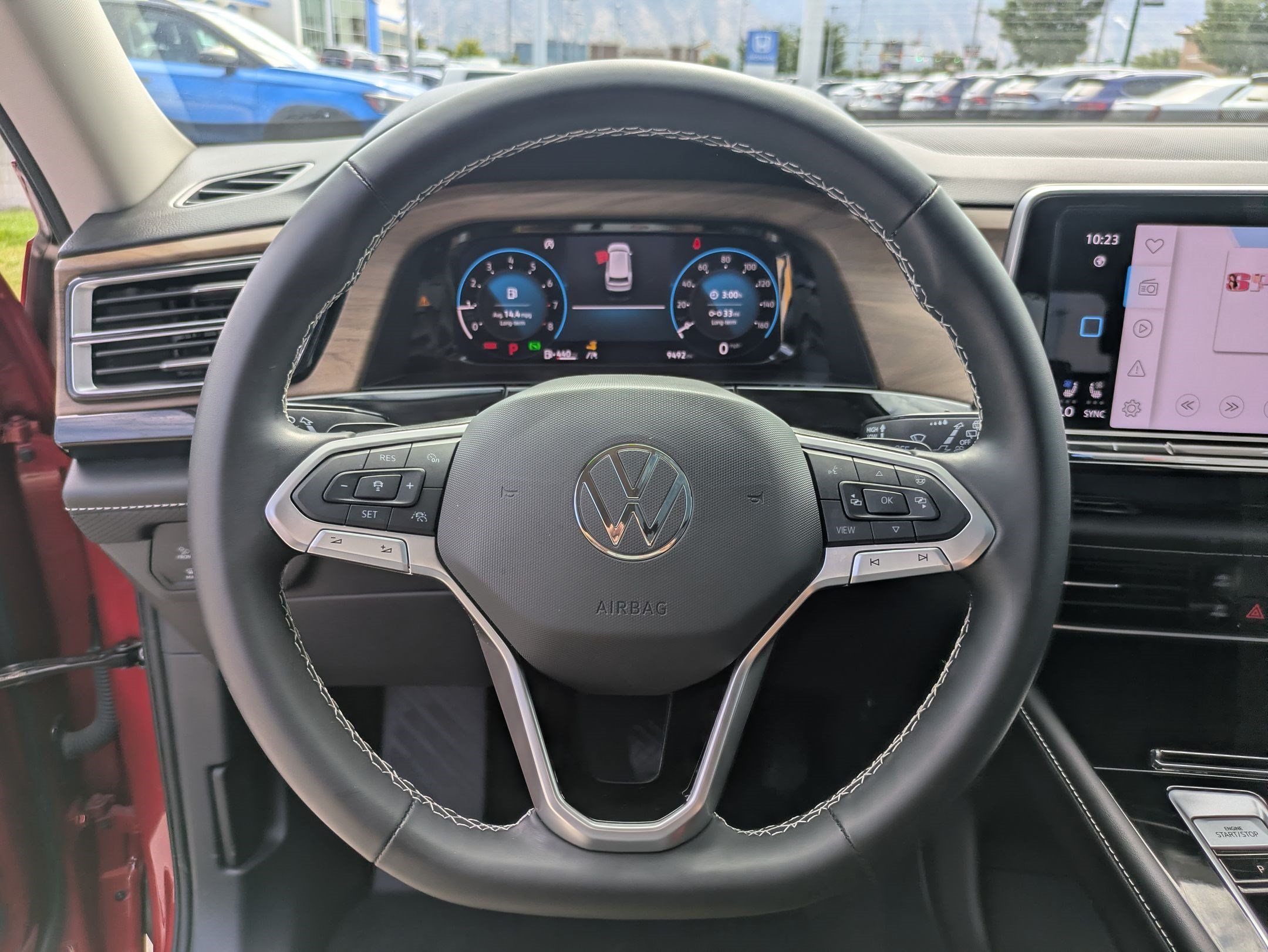 Certified Used 2025 Aurora Red Metallic Volkswagen 2.0T SE w/Technology image 18