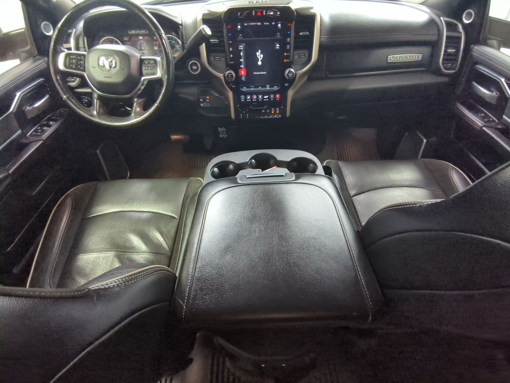 Used 2019 Flame Red Clearcoat Ram Laramie image 29