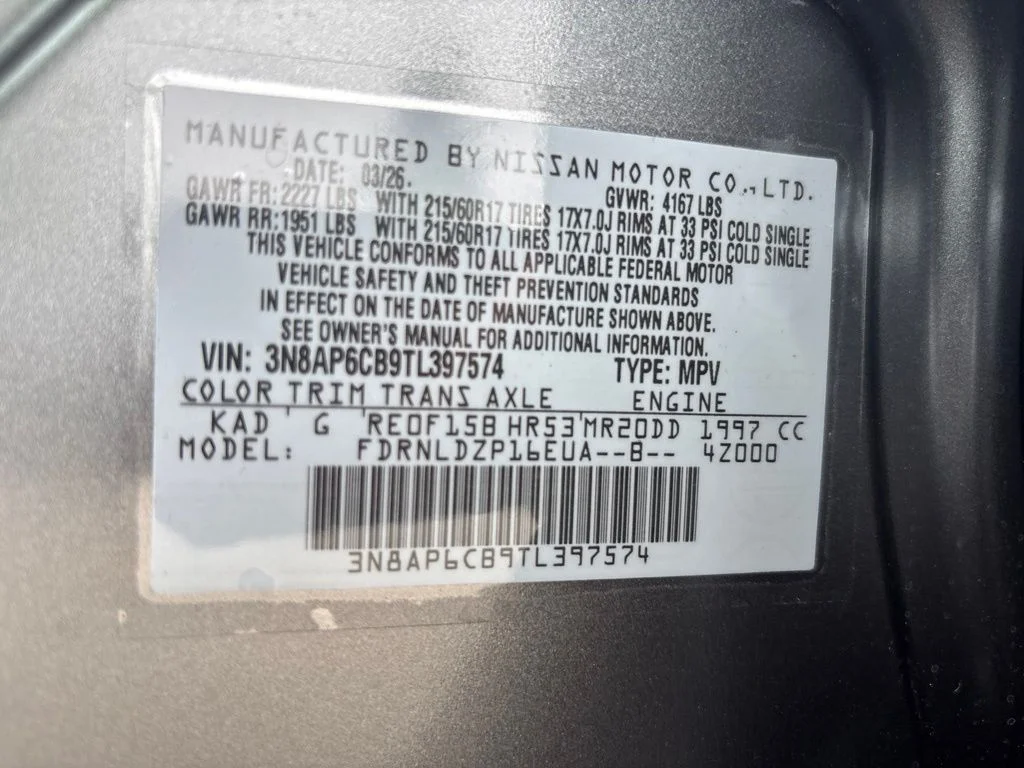 New 2026 Gray Nissan SV image 11