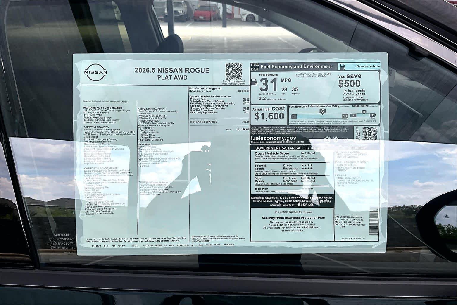 2026 Nissan Rogue Platinum - Photo 19