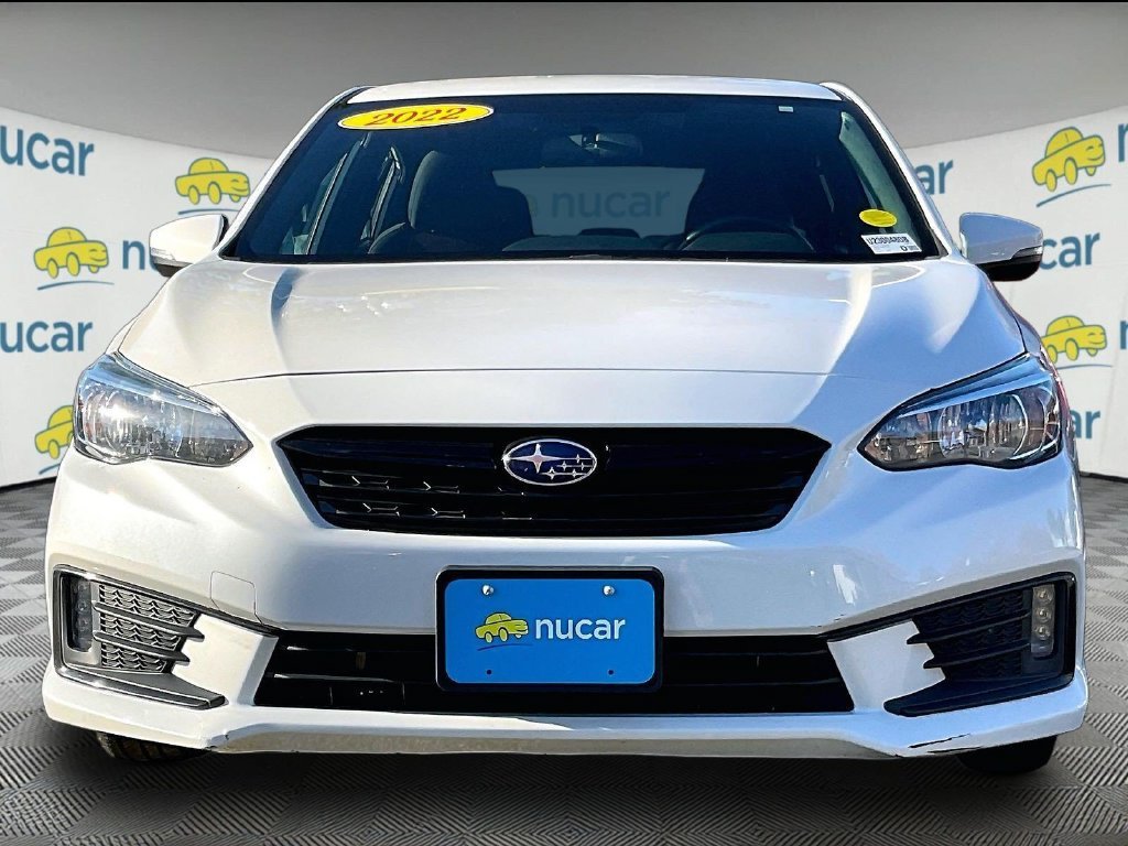 Used 2022 Subaru Impreza Sport with VIN 4S3GTAL67N3727816 for sale in Woburn, MA