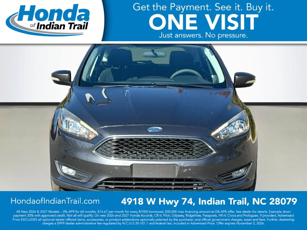 Used 2018 Ford Focus SEL with VIN 1FADP3M21JL307757 for sale in Indian Trail, NC