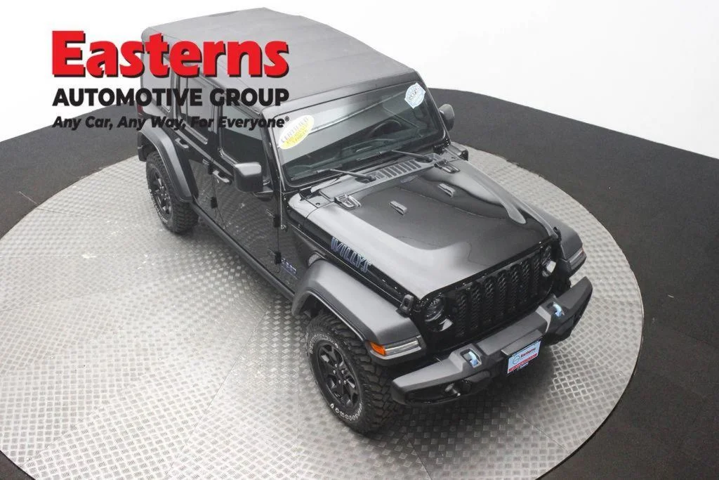Certified Used 2023 Black Jeep Willys 4xe image 3