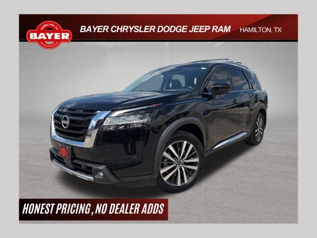 Certified Used 2022 Black Nissan Platinum image 1