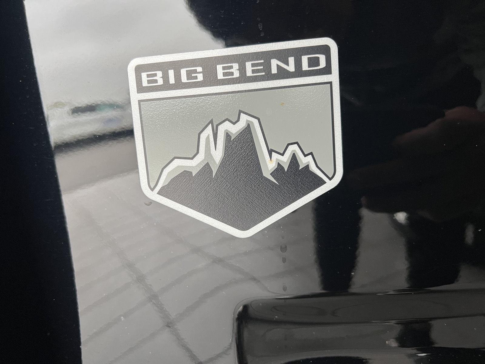 Used 2023 Shadow Black Ford Big Bend image 5