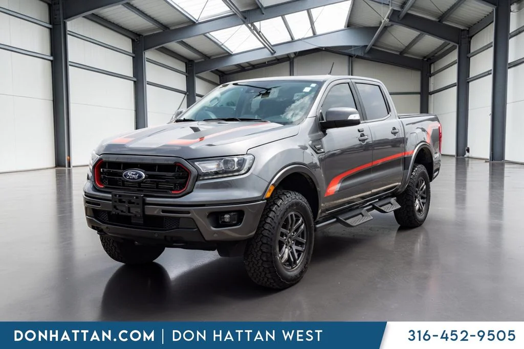 Used 2021 Gray Ford Lariat image 19